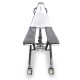 Ножничная тележка из нержавеющей стали OXH-10Steel Oxlift 1000 кг