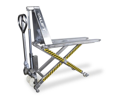 Ножничная тележка из нержавеющей стали OXH-10Steel Oxlift 1000 кг