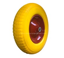 Колесо пенополиуретановое PU1602-20 (SI) (4.80/4.00-8)