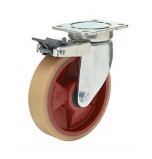 Колесо и колесная опора Colson-3202-DUR-250-F04 с тормозом