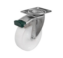 Колесо и колесная опора LIV LK-3302-MMB-125-F18 с тормозом