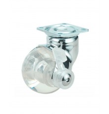 Колесо и колесная опора мебельная SKU50TC-62PCT-PT1