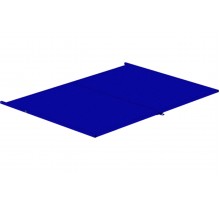 Крышка металлическая 800x1200 мм к контейнерам 6 КСМ, КТМ