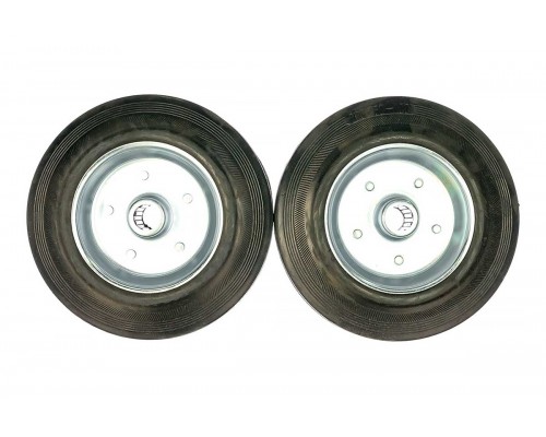 Комплект литых колес для тележек 200 мм - 2 шт