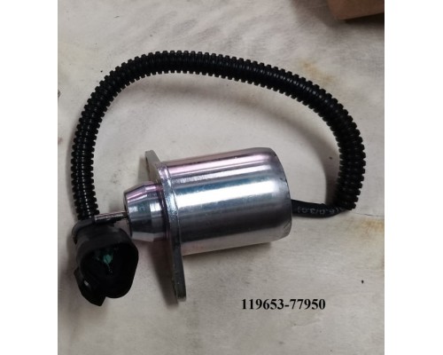 Клапан э/м остановки двигателя Yanmar 119653-77950 погрузчика
